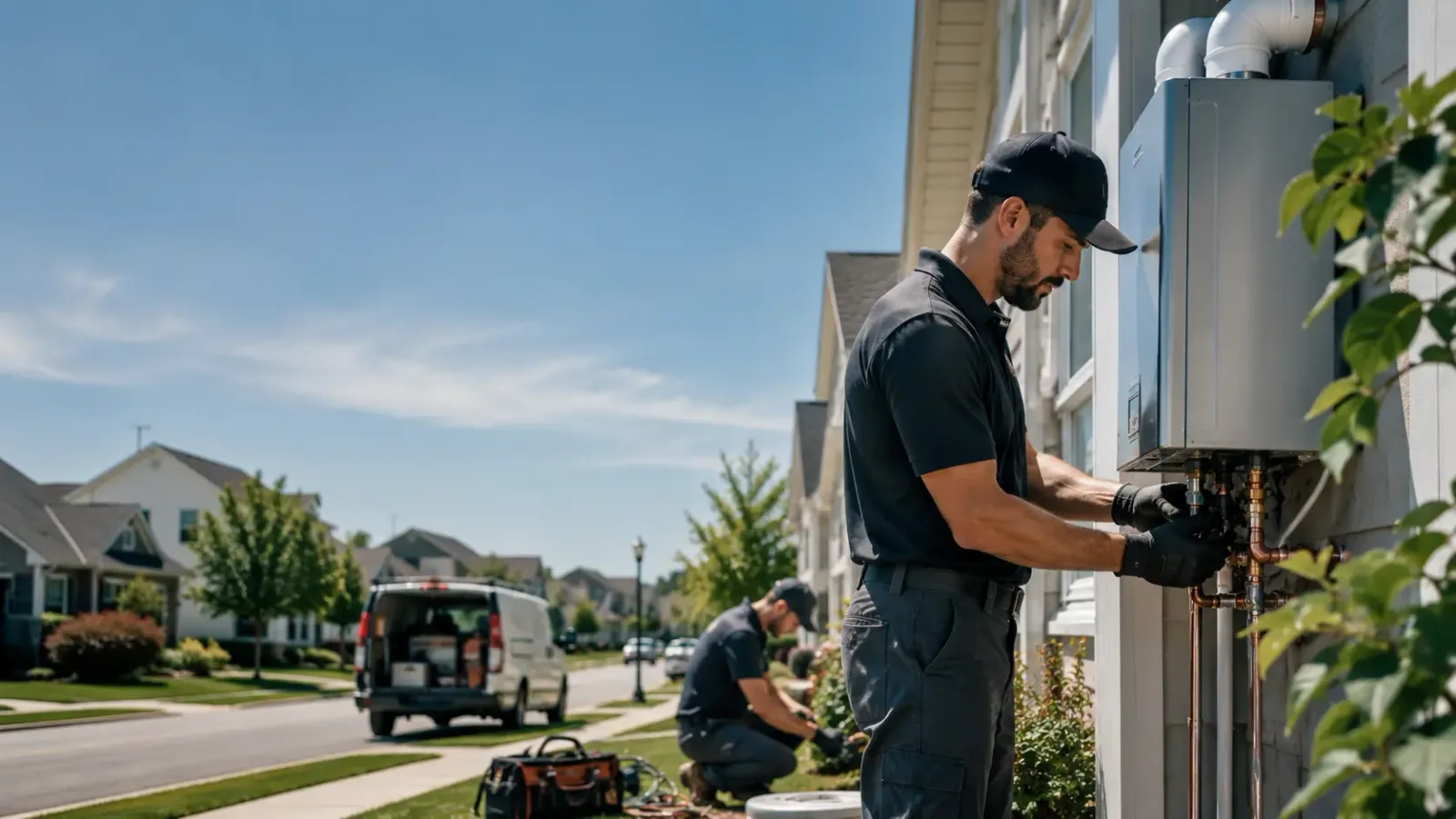 Tankless Water Heater Installation in Belgium, WI